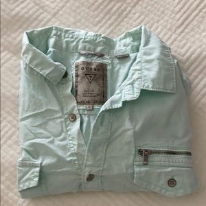 Guess men’s button down shirt